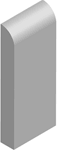 Bullnose profile