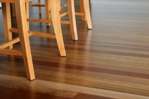 Recycled timber flooring