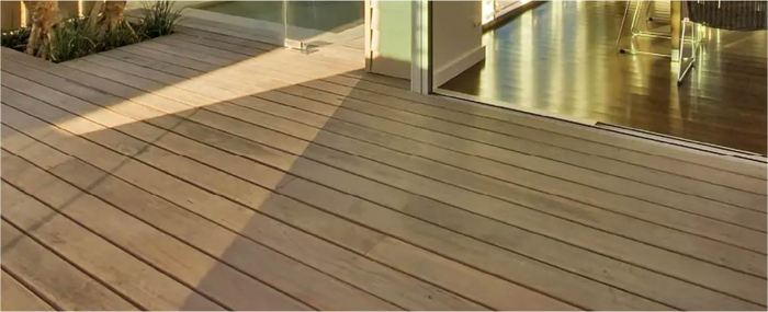 Blackbutt decking