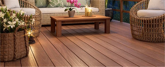 Ironbark decking