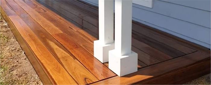 Spotted Gum decking